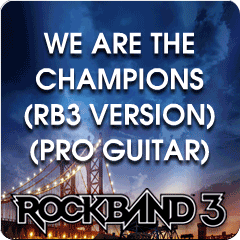 We Are The Champions Pro Guitar (Queen)